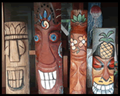 Bloody Thumb Tikis - Island Art Studio|Bocas del Toro